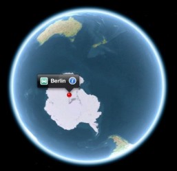 Apple locates Berlin in Antarctica
