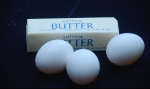 Butter and eggs