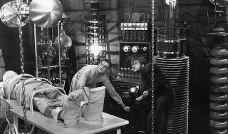 Scene from 1931 Frankenstein movie