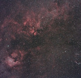 Cygnus nebulas + Veil Nebula
