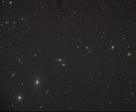 Leo galaxy cluster