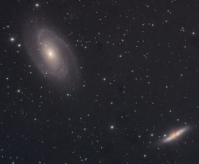 Messier 81 and 82 galaxies