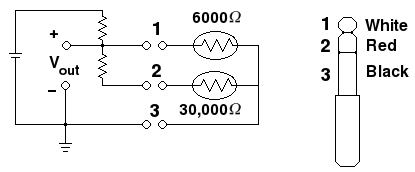 YSI-709B temperature probe circuit
