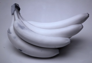 Infrared photo of bananas