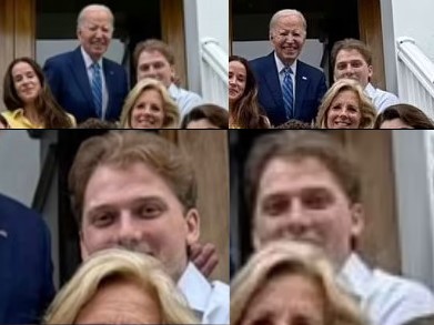 Biden photoshopped image