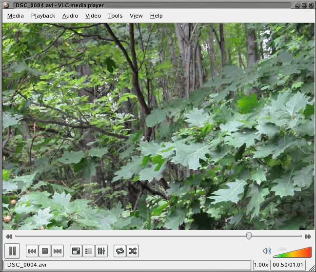 Movie played by vlc Movie played by vlc