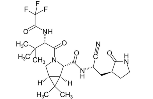 Nirmatrelvir structure