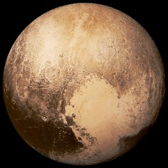 Pluto (credit: NASA)