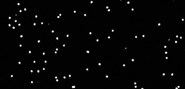 Alpha particles from americium-241