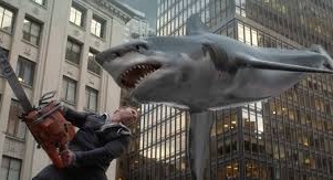 Scene from sharknado