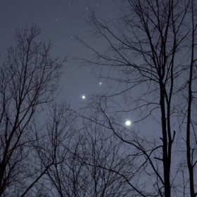 Jupiter and Venus