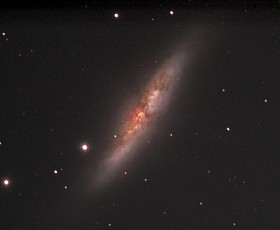 Messier 82 galaxies Messier 82 galaxy