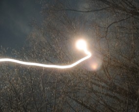 Moon lightning Moon lightning