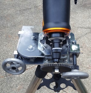 Re-engineered Celestron telescope mount
