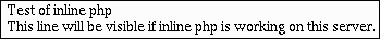 inline php inline php