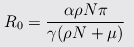 Cheng equation for R0